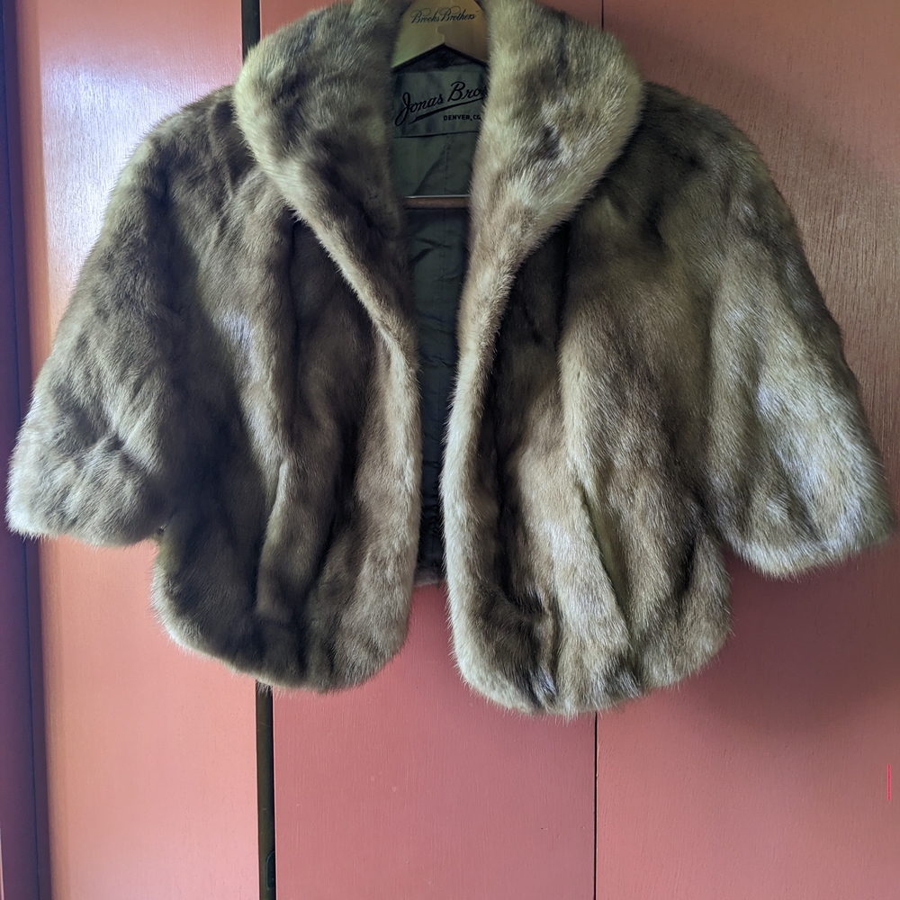 Brown Fur Women's Jacket - Picture 9 of 9